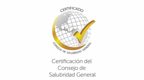 Certificado Consejo de Salubridad General